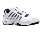 KSwiss Tennisschuhe Accomplish IV Allcourt (Stabil) weiss/peacoatblau Herren